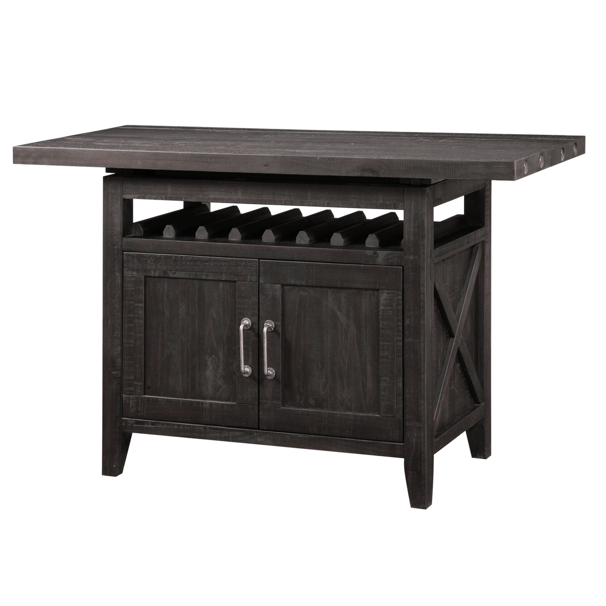 Yosemite Counter Height Rectangular Extension Table in Cafe by Modus Furniture at Eve Furniture