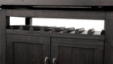 Yosemite Counter Height Rectangular Extension Table in Cafe by Modus Furniture at Eve Furniture