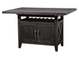 Yosemite Counter Height Rectangular Extension Table in Cafe by Modus Furniture at Eve Furniture