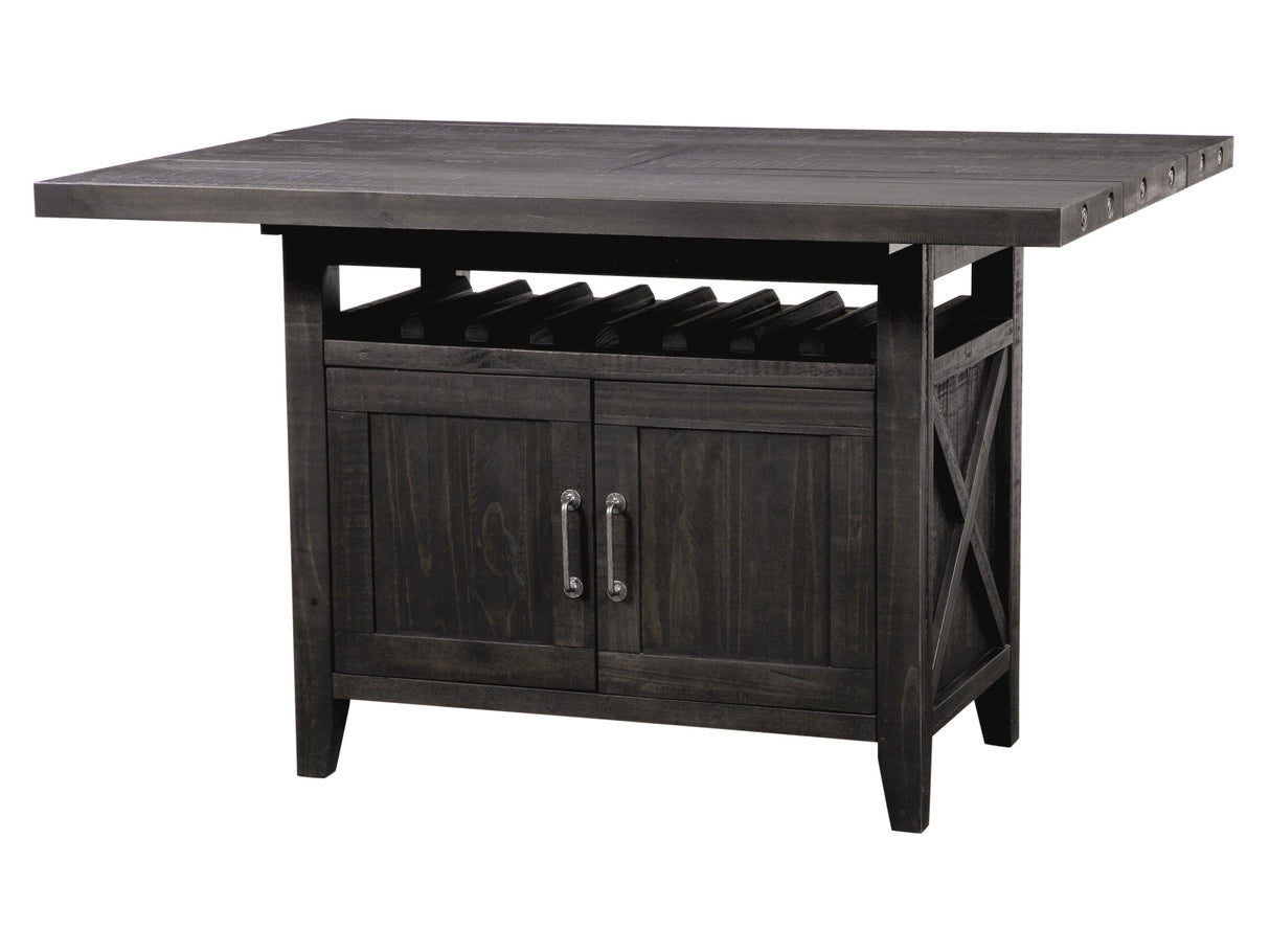 Yosemite Counter Height Rectangular Extension Table in Cafe by Modus Furniture at Eve Furniture