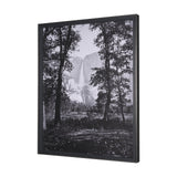 Yosemite Falls by Carleton E Watkins a Hand Embellished Textured Framed Photo Art Print by Mercana at Eve Furniture