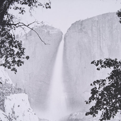 Yosemite Falls by Carleton E Watkins a Hand Embellished Textured Framed Photo Art Print by Mercana at Eve Furniture