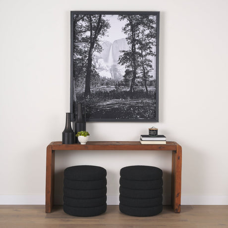 Yosemite Falls by Carleton E Watkins a Hand Embellished Textured Framed Photo Art Print by Mercana at Eve Furniture
