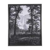 Yosemite Falls by Carleton E Watkins a Hand Embellished Textured Framed Photo Art Print by Mercana at Eve Furniture