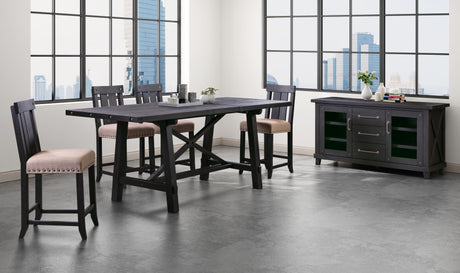Yosemite Rectangle Counter Table in Cafe by Modus Furniture at Eve Furniture