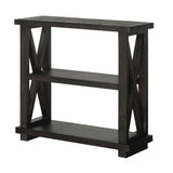 Yosemite Solid Wood 36x39 inch Bookshelf in Cafe by Modus Furniture at Eve Furniture