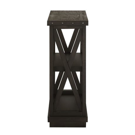 Yosemite Solid Wood 36x39 inch Bookshelf in Cafe by Modus Furniture at Eve Furniture