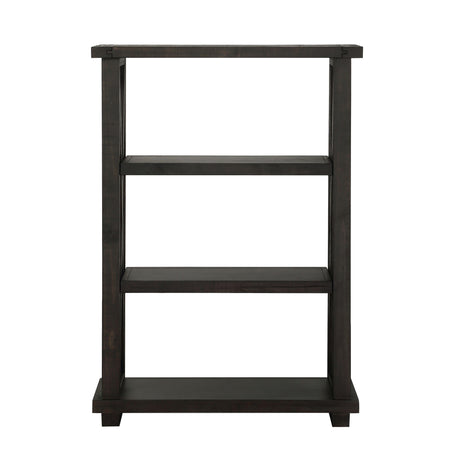 Yosemite Solid Wood 54x39 inch Bookshelf in Cafe by Modus Furniture at Eve Furniture