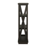 Yosemite Solid Wood 54x39 inch Bookshelf in Cafe by Modus Furniture at Eve Furniture