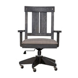 Yosemite Solid Wood Arm Chair in Cafe by Modus Furniture at Eve Furniture