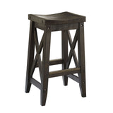 Yosemite Solid Wood Bar Stool in Cafe by Modus Furniture at Eve Furniture