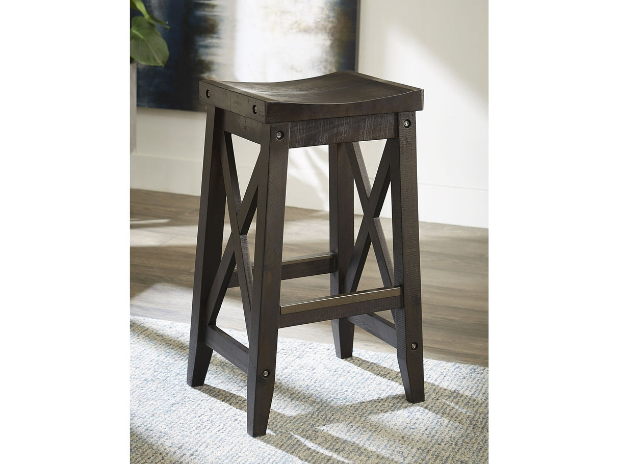 Yosemite Solid Wood Bar Stool in Cafe by Modus Furniture at Eve Furniture