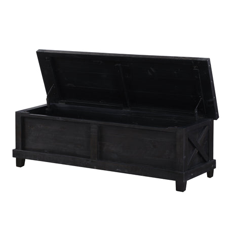 Yosemite Solid Wood Blanket Box in Cafe by Modus Furniture at Eve Furniture