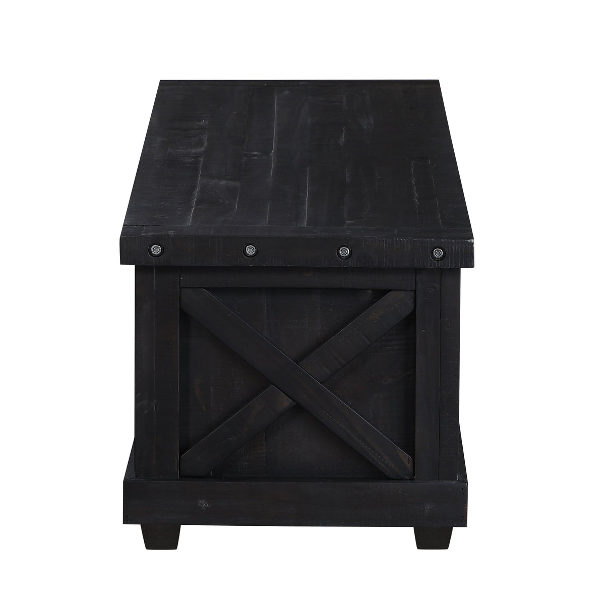 Yosemite Solid Wood Blanket Box in Cafe by Modus Furniture at Eve Furniture