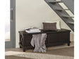 Yosemite Solid Wood Blanket Box in Cafe by Modus Furniture at Eve Furniture
