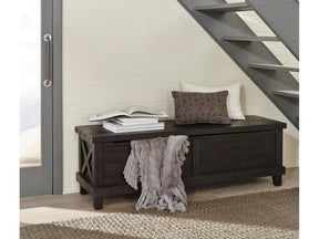 Yosemite Solid Wood Blanket Box in Cafe by Modus Furniture at Eve Furniture