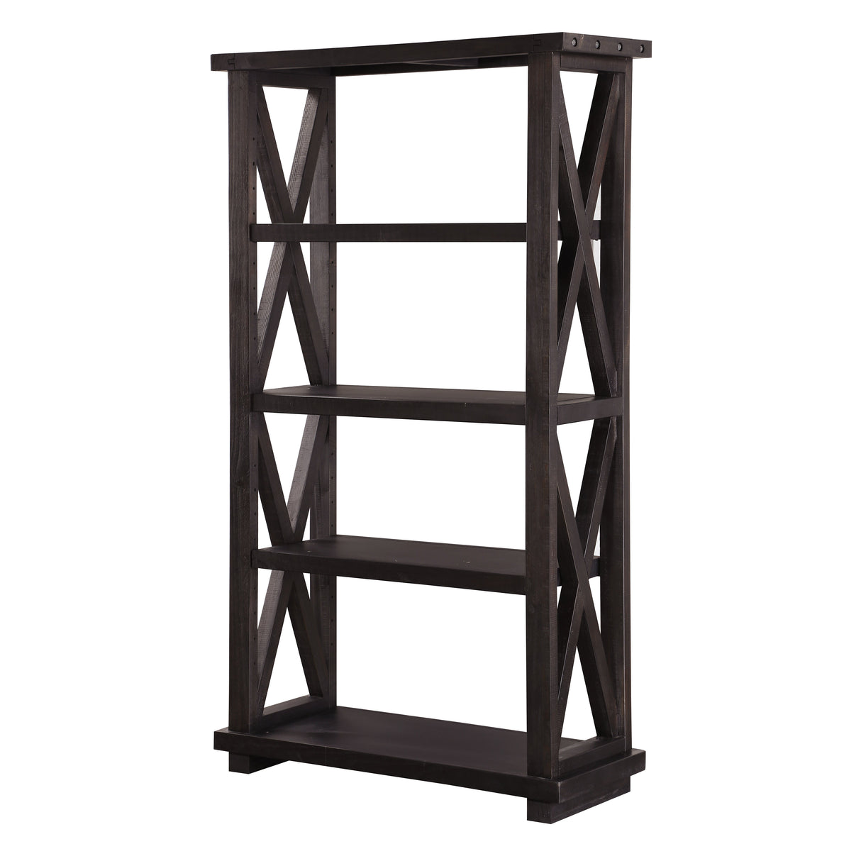 Yosemite Solid Wood Bookcase in Cafe by Modus Furniture at Eve Furniture