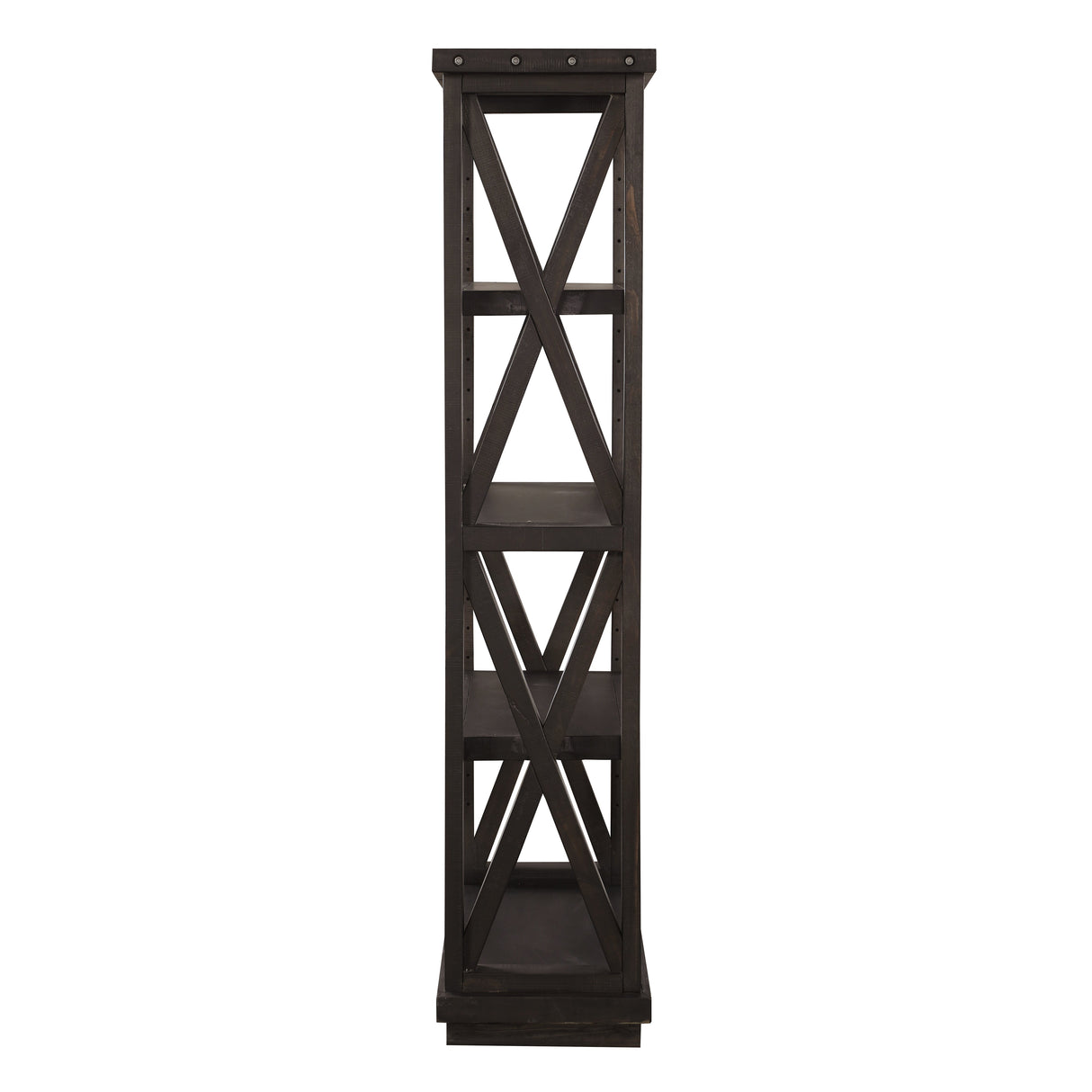 Yosemite Solid Wood Bookcase in Cafe by Modus Furniture at Eve Furniture