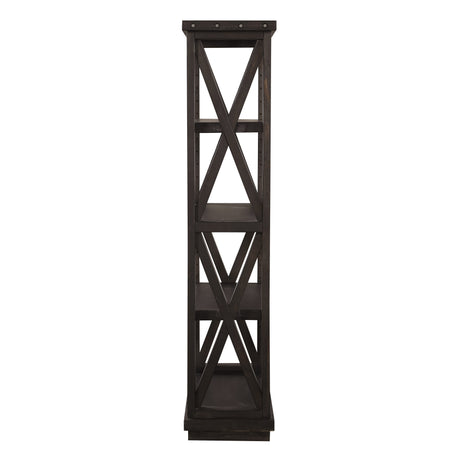 Yosemite Solid Wood Bookcase in Cafe by Modus Furniture at Eve Furniture