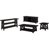 Yosemite Solid Wood Coffee Table in Cafe by Modus Furniture at Eve Furniture