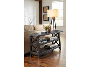 Yosemite Solid Wood Console Table in Cafe by Modus Furniture at Eve Furniture