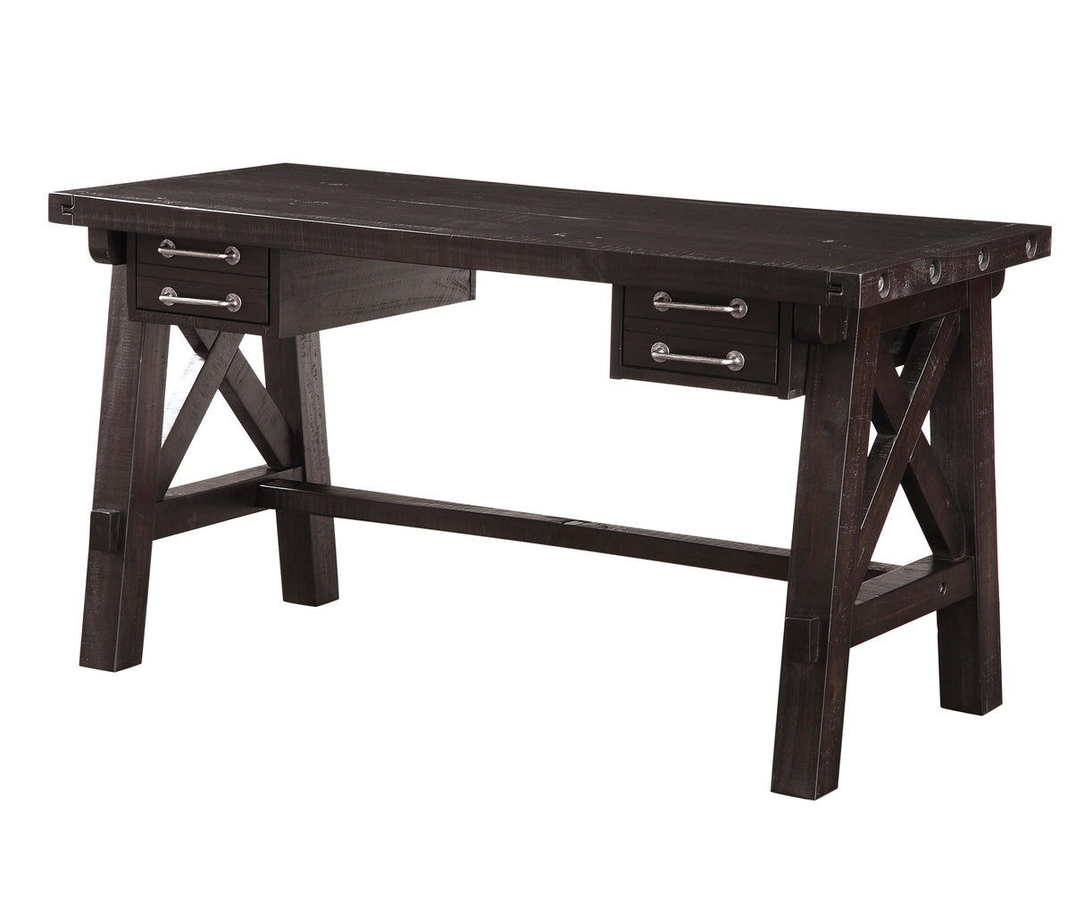 Yosemite Solid Wood Desk in Cafe by Modus Furniture at Eve Furniture