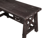 Yosemite Solid Wood Desk in Cafe by Modus Furniture at Eve Furniture