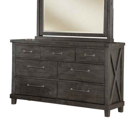 Yosemite Solid Wood Dresser in Cafe by Modus Furniture at Eve Furniture