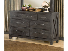 Yosemite Solid Wood Dresser in Cafe by Modus Furniture at Eve Furniture