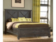 Yosemite Solid Wood Full Panel Bed in Cafe by Modus Furniture at Eve Furniture