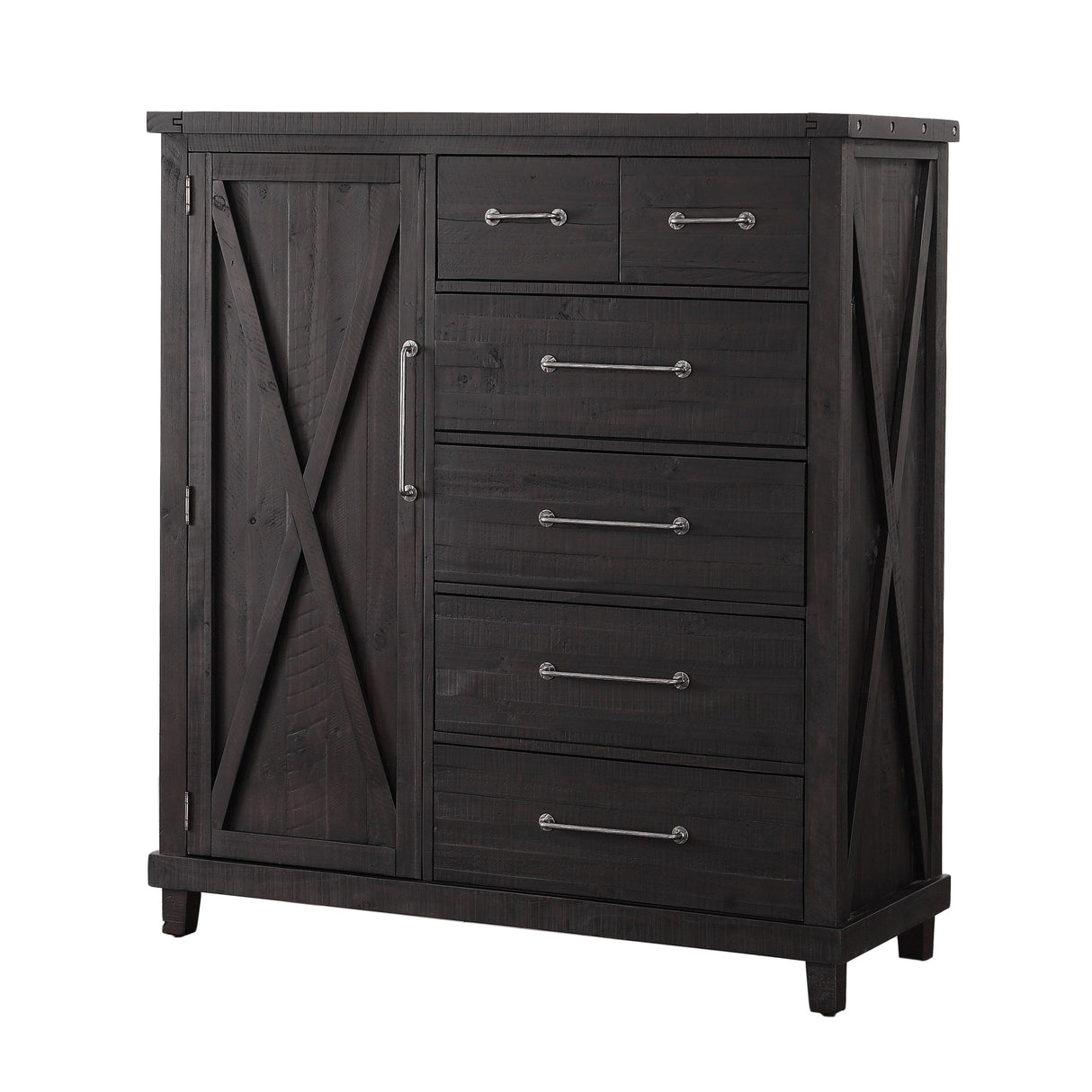 Yosemite Solid Wood Gentleman's Chest in Cafe by Modus Furniture at Eve Furniture