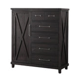 Yosemite Solid Wood Gentleman's Chest in Cafe by Modus Furniture at Eve Furniture