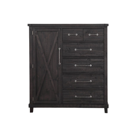 Yosemite Solid Wood Gentleman's Chest in Cafe by Modus Furniture at Eve Furniture