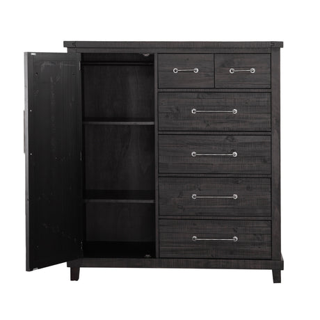 Yosemite Solid Wood Gentleman's Chest in Cafe by Modus Furniture at Eve Furniture