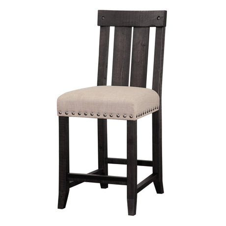 Yosemite Solid Wood Kitchen Counter Stool in Cafe by Modus Furniture at Eve Furniture
