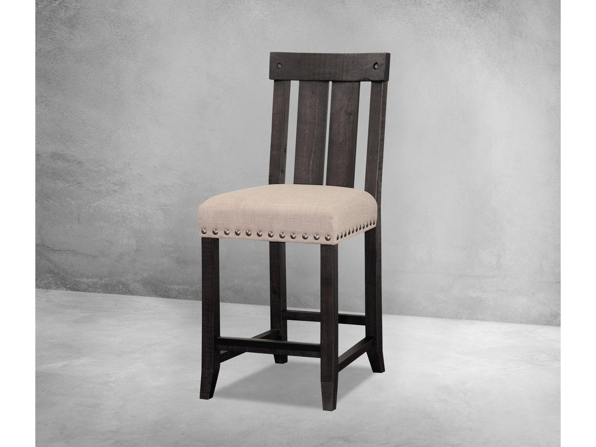 Yosemite Solid Wood Kitchen Counter Stool in Cafe by Modus Furniture at Eve Furniture
