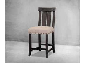 Yosemite Solid Wood Kitchen Counter Stool in Cafe by Modus Furniture at Eve Furniture