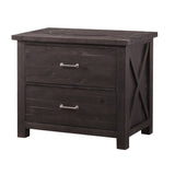 Yosemite Solid Wood Lateral File Cabinet in Cafe by Modus Furniture at Eve Furniture