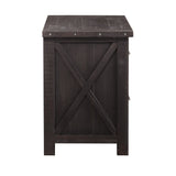 Yosemite Solid Wood Lateral File Cabinet in Cafe by Modus Furniture at Eve Furniture