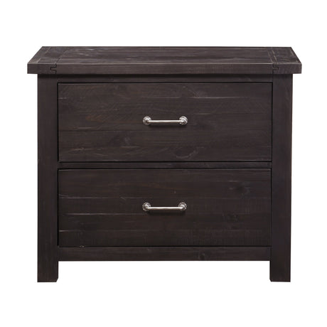 Yosemite Solid Wood Lateral File Cabinet in Cafe by Modus Furniture at Eve Furniture