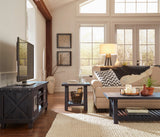 Yosemite Solid Wood Media Console in Cafe by Modus Furniture at Eve Furniture