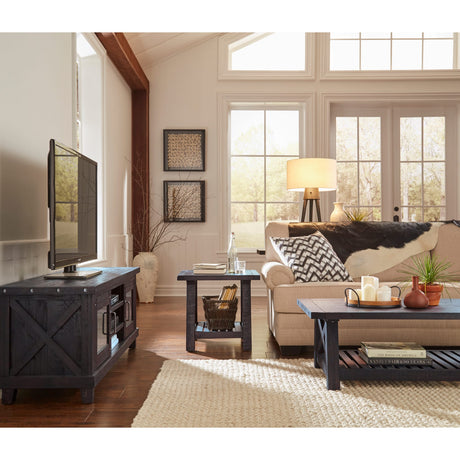 Yosemite Solid Wood Media Console in Cafe by Modus Furniture at Eve Furniture