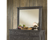 Yosemite Solid Wood Mirror in Cafe by Modus Furniture at Eve Furniture