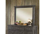 Yosemite Solid Wood Mirror in Cafe by Modus Furniture at Eve Furniture