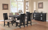Yosemite Solid Wood Round Extension Table by Modus Furniture at Eve Furniture