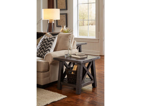 Yosemite Solid Wood Side Table in Cafe by Modus Furniture at Eve Furniture