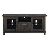 Yosemite Solid Wood Two Drawer Media Console in Cafe by Modus Furniture at Eve Furniture