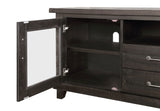 Yosemite Solid Wood Two Drawer Media Console in Cafe by Modus Furniture at Eve Furniture