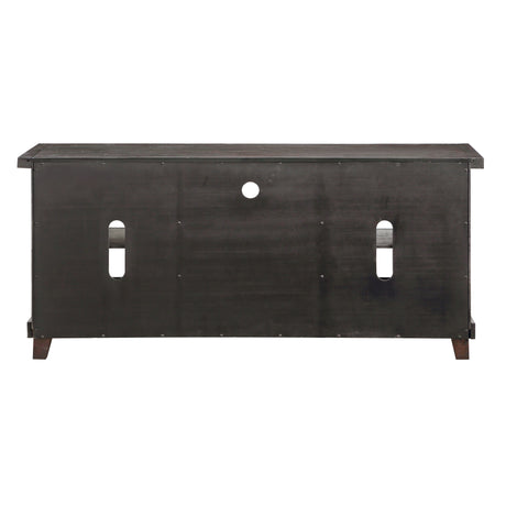 Yosemite Solid Wood Two Drawer Media Console in Cafe by Modus Furniture at Eve Furniture