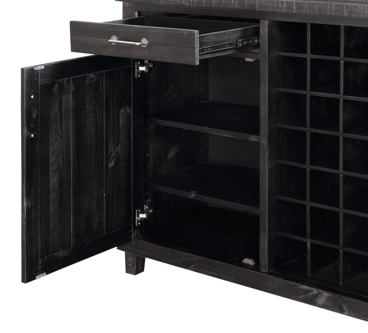 Yosemite Solid Wood Wine Bar in Cafe by Modus Furniture at Eve Furniture